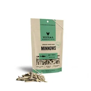 1ea 2.5oz Vital Essentials Freeze Dried Minnows - Astro Sale